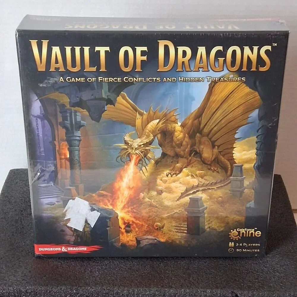 Vault Of Dragons Board Game Gale Force Nine D&D Dungeons & Dragons Role Play NEW